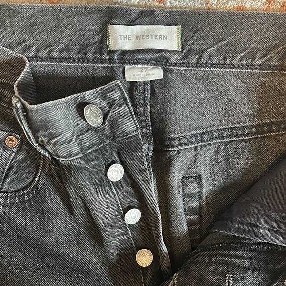 AE77 Black “The Western” Jeans (27) - Picture 2 of 5